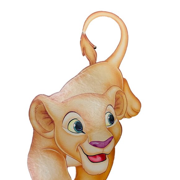 Set Of 2 Disney The Lion King Simba & Nala Wall Decorations 15" x 9 1/2" - Picture 7 of 8